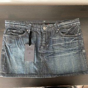 Peoples Liberation TanyaMini Denim Skirt NWT Sz 30